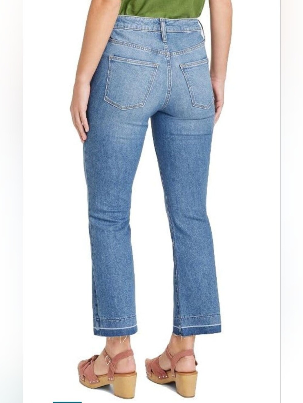 New Universal Thread Ankle Bootcut Vintage Stretch Jeans featuring a classic med